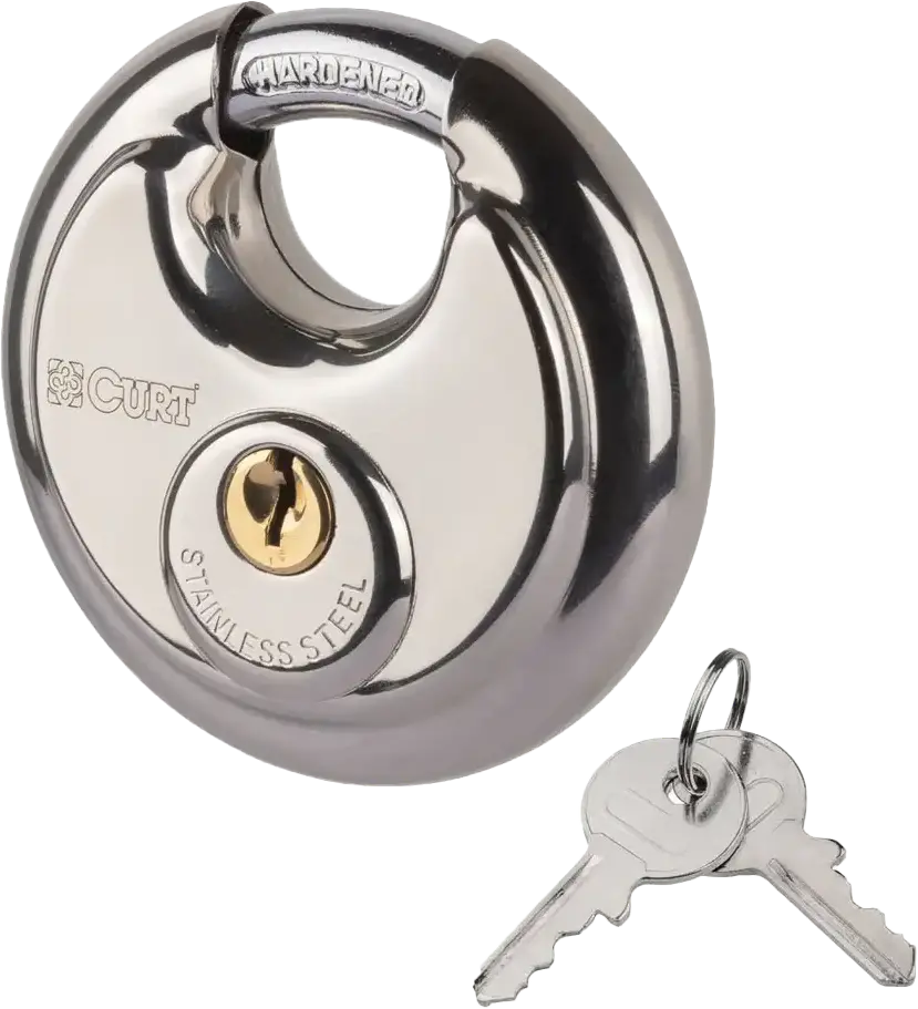 Round Steel Padlock 1