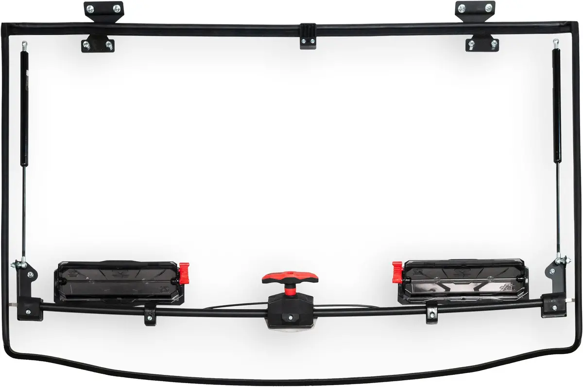 Flip Up Windshield Kit Pol 1