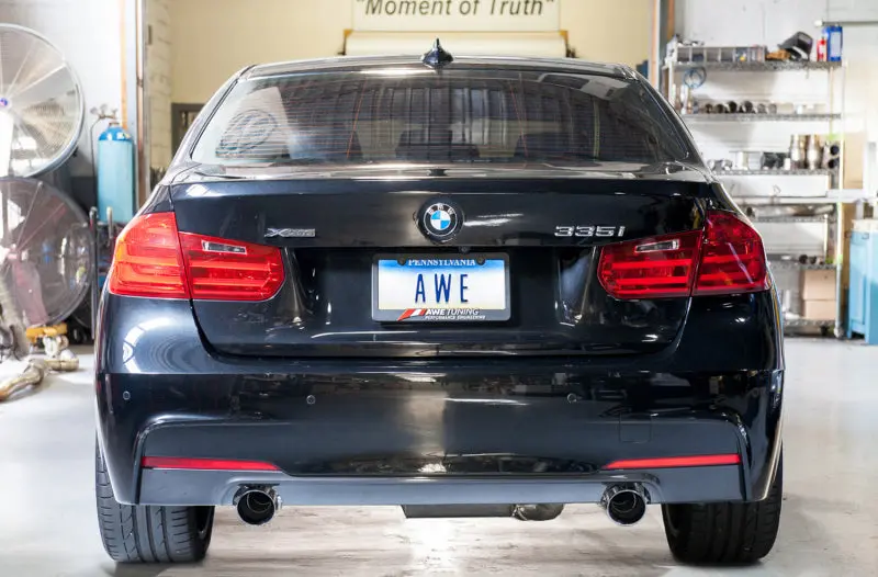 Awe Tuning Bmw F3x 335I/435I Touring Edition Axle-Back Exhaust - Diamond Black Tips (90Mm) 2