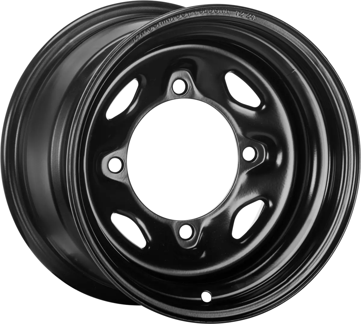 Sedona Steel 12X7 4/156 4+3 Blk 14Mm 2