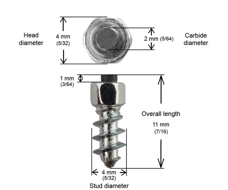 11Mm Standard Screw Studs Qty 24 2