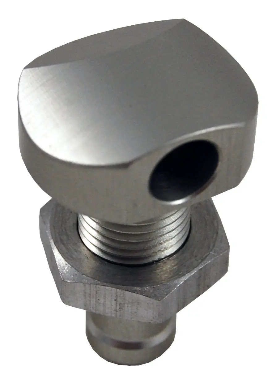 Billet Thru Hull Water Fitting 3/8" 4