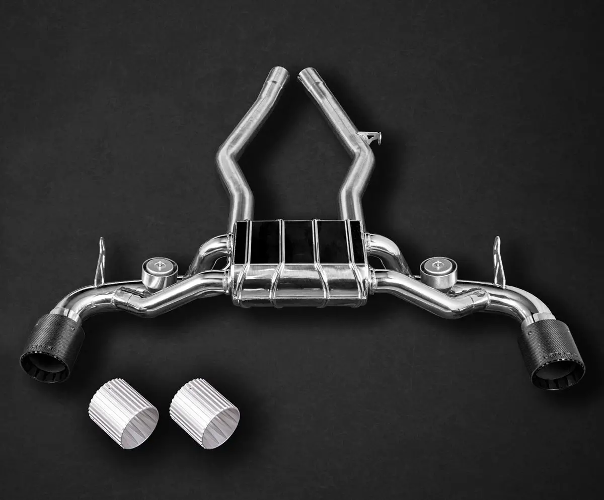 Capristo Valved Opf-Back Exhaust + Carbon Tips (Ces3) - Toyota A90 Supra 1