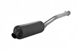 Single Slip On System W/ 4.25" Sport Muffler Blk 1