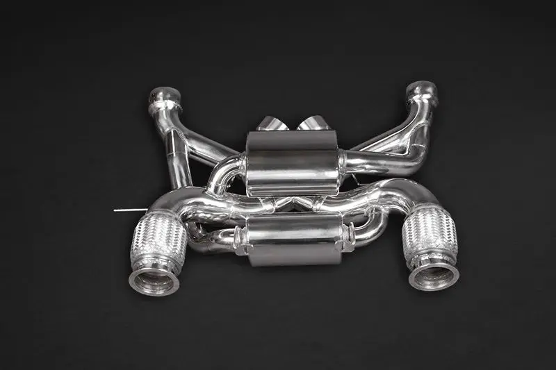 Capristo Valved Exhaust + Sport Cats (Ces3) - Mclaren 720S 1