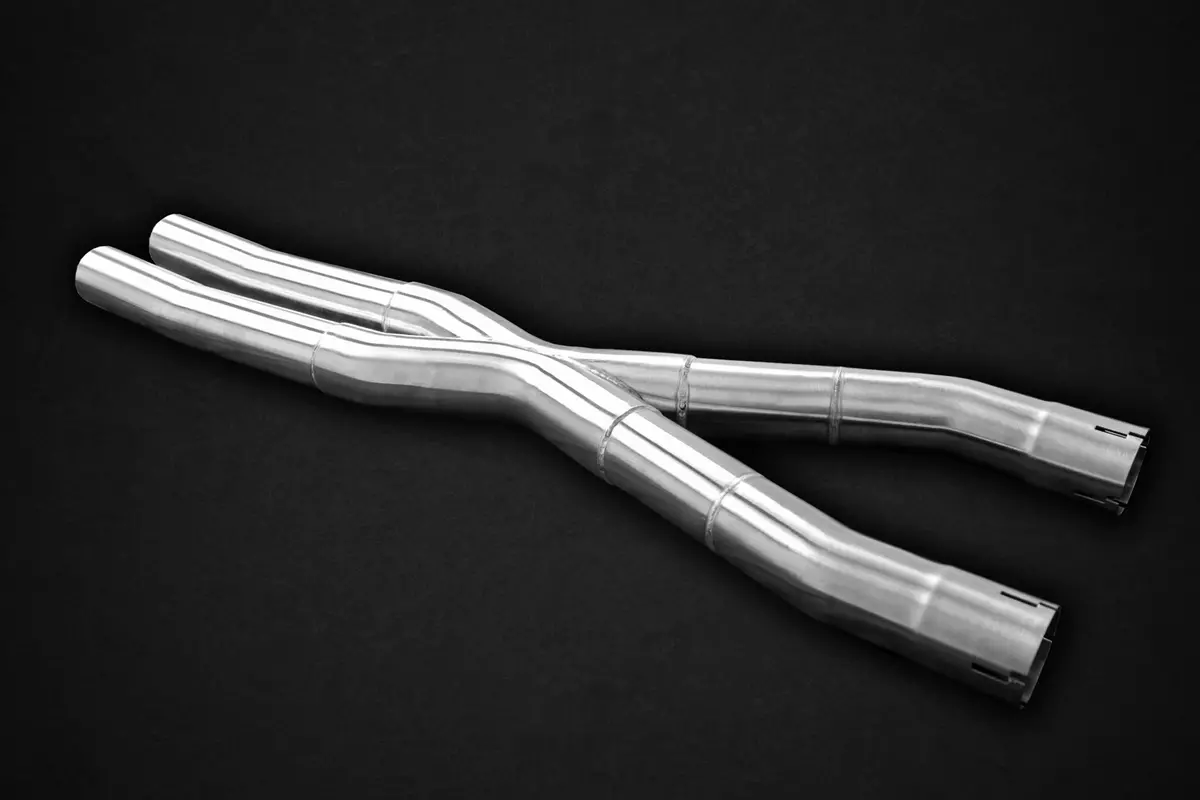 Capristo X Pipe Mid-Silencer - Maserati Coupe/Spyder/Gransport 1