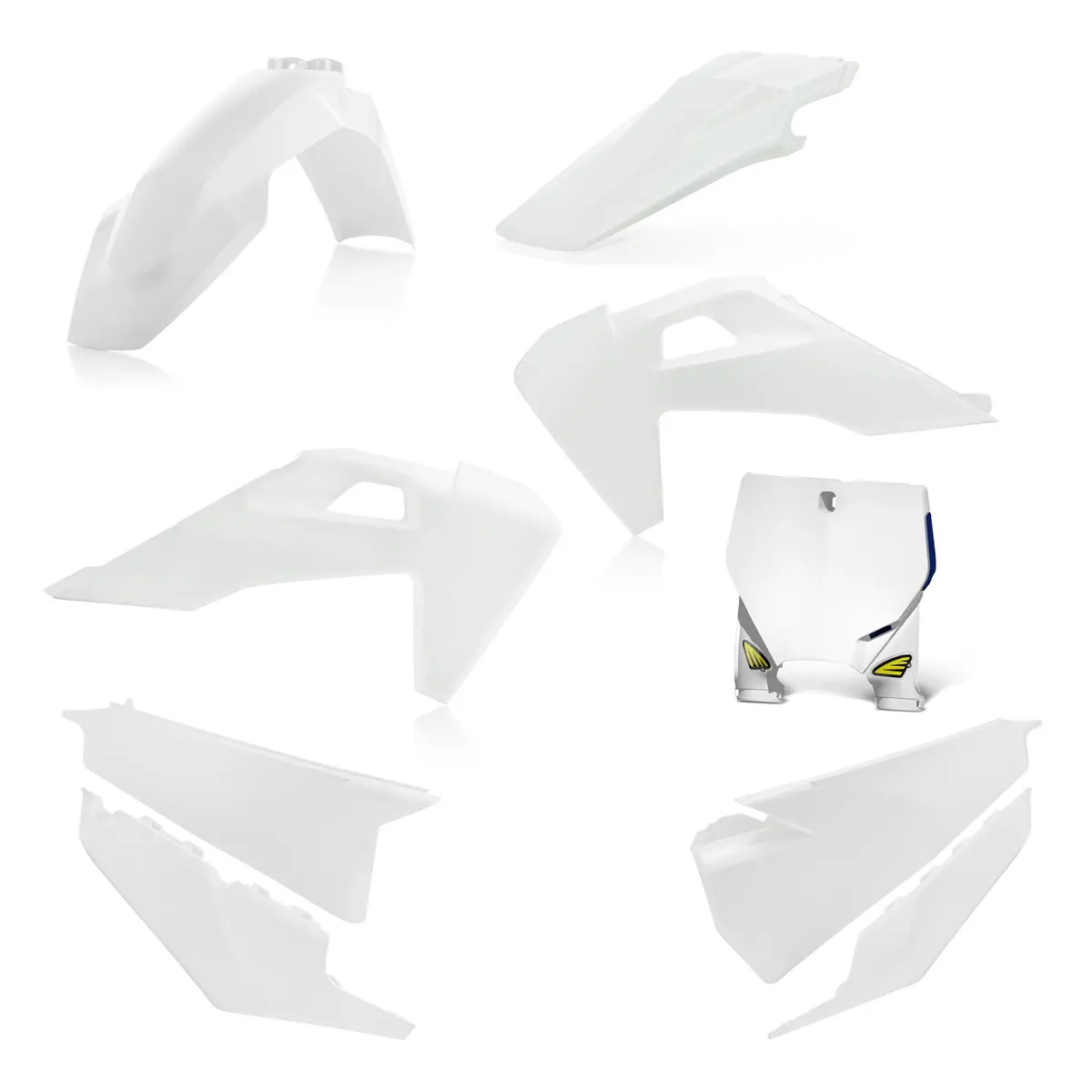 5 Piece Body Kit White 1