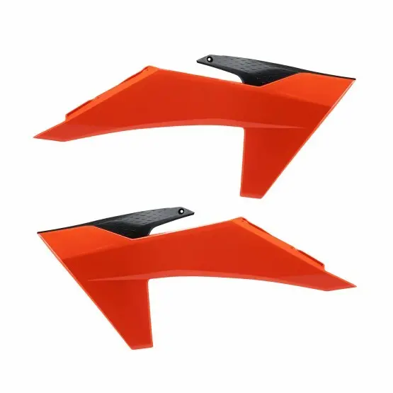 Radiator Scoops Ktm Black/25 Orange 1