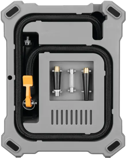 12V Rapid Tire Inflator W/ Led Light 2