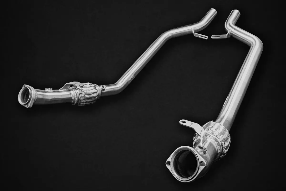 Capristo Mid-Silencer Spares + Cat Spares - Mercedes Amg Sl63 (R231) 1
