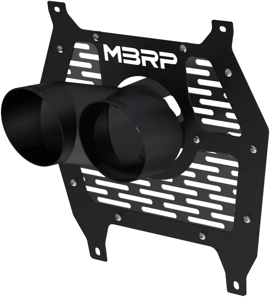 Bolt On 4" Tip And Shield Blk Can 1