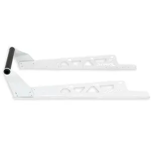 Rear Bumper White Pol 1