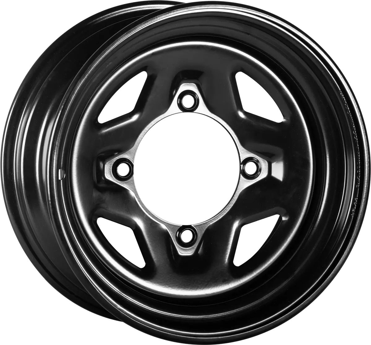 Sedona Steel 14X7 4/156 4+3 Blk 14Mm 1