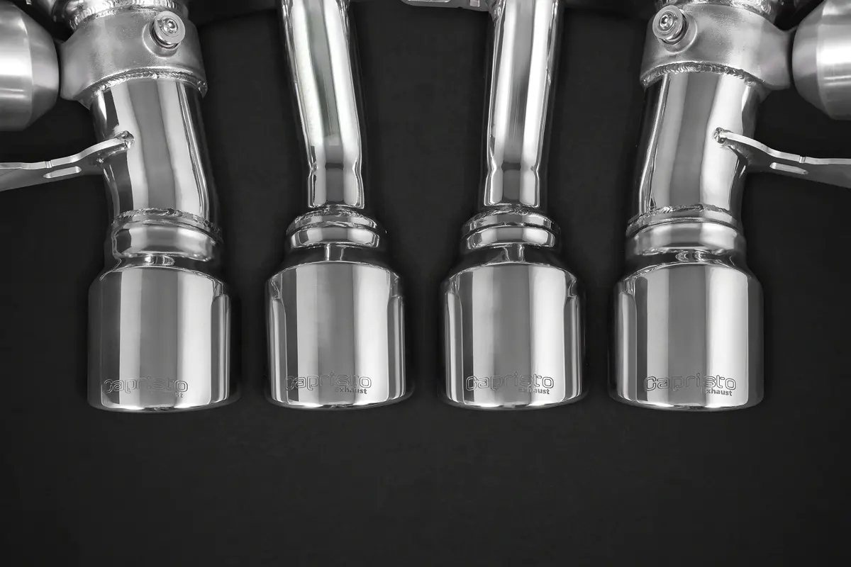 Capristo Valved Exhaust W Oem Post Cat Adapter (Ces3) - Chevrolet Corvette (C7) Stingray/Z06 2