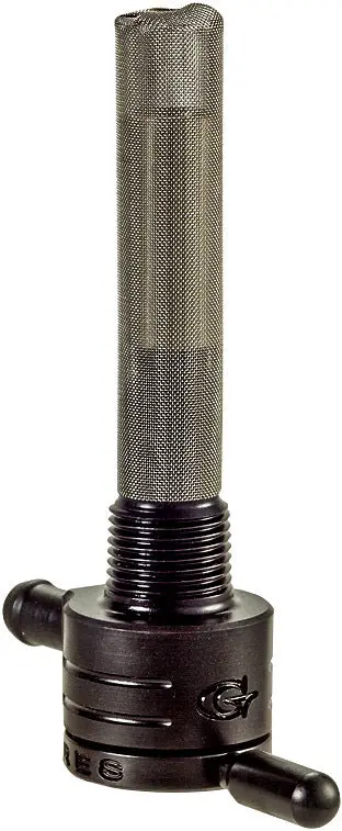 3/8 Npt Petcock Straight Black 5/16 Hose 1