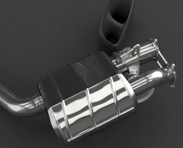 Capristo Valved Exhaust + Mid-Pipes - Porsche 970 Panamera (V8) S/4S/Gts 1
