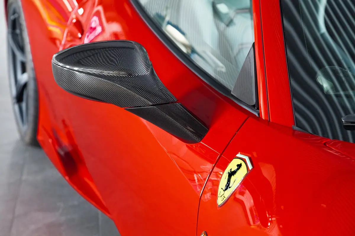 Capristo Carbon Fiber Mirror Cases - Ferrari 458 1