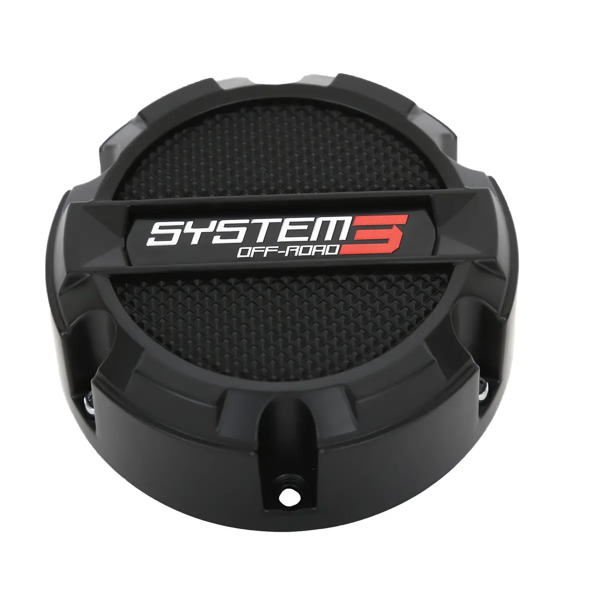 St3 Center Cap 4/110 Snap In Matte Black 1