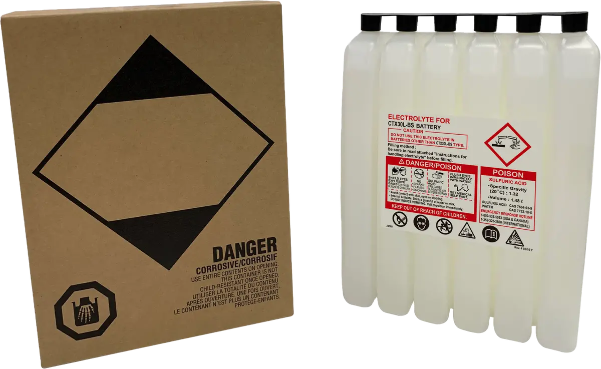 Sealed Battery Electrolyte Pack 10