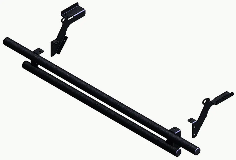 Rear Bumper Black Hon 1