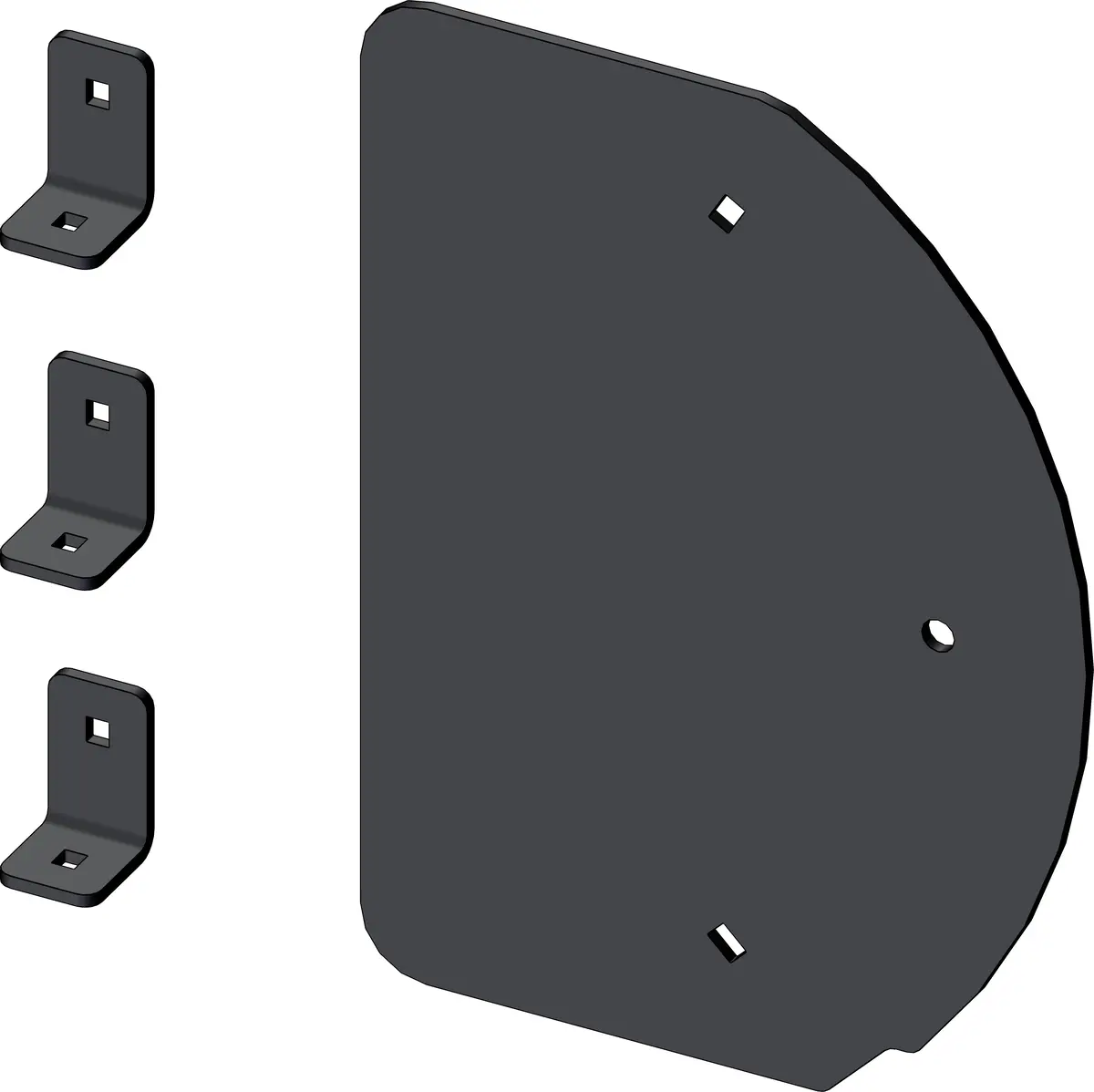 Steel Blade End Shield Box End 1
