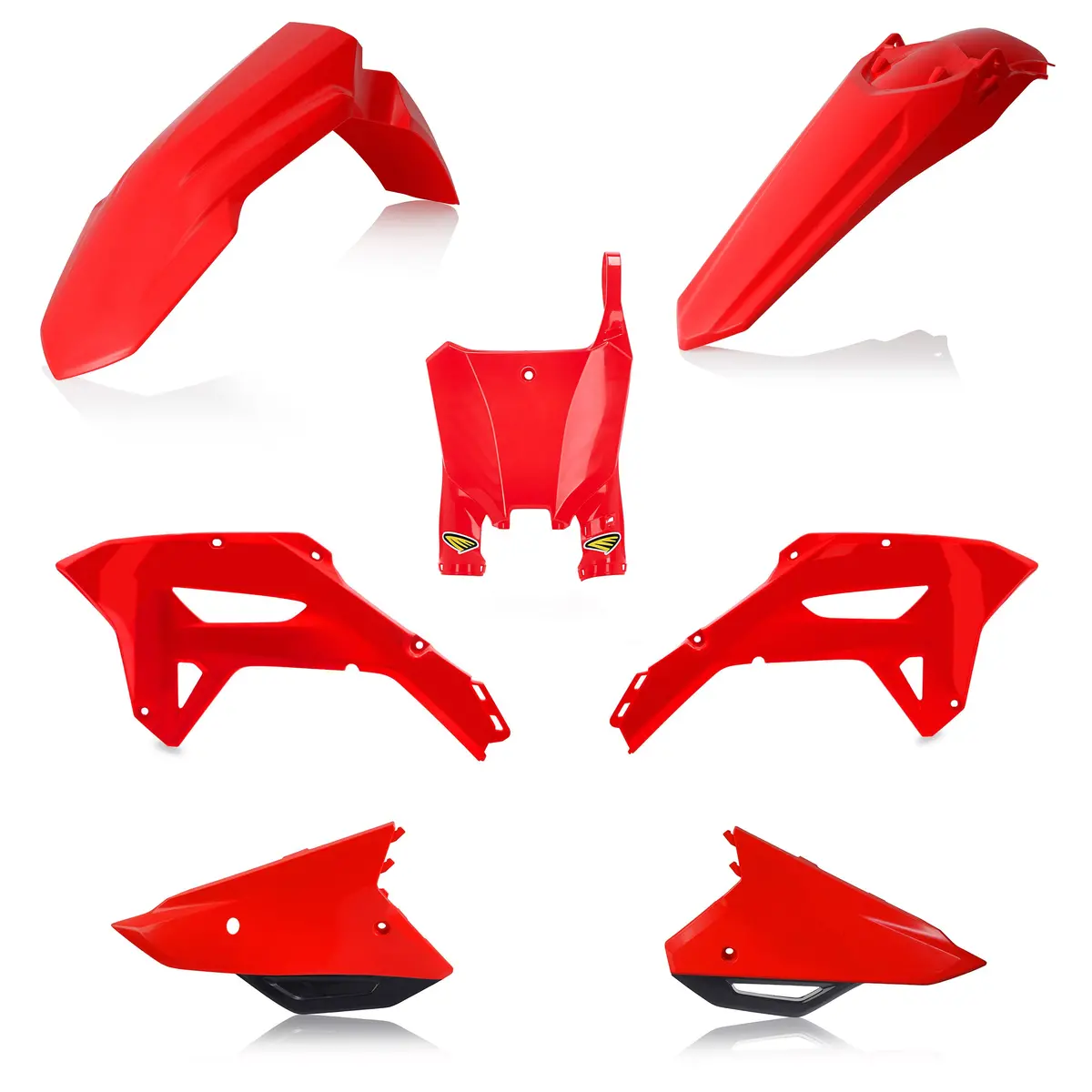 5 Piece Body Kit Red/Black 1