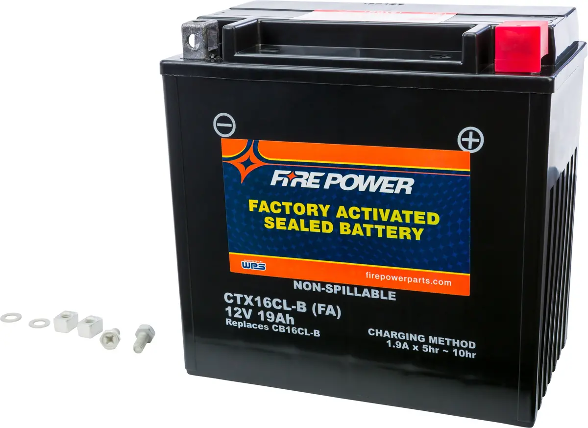 Fire Power Sealed Factory Activated Battery 19