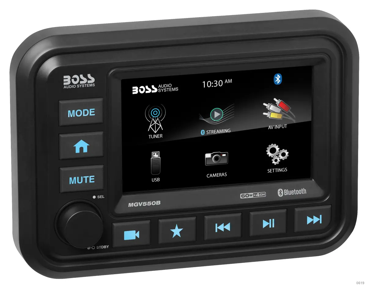5" Touch Screen Bt Receiver (Can Be Used With Bprzrd) 1
