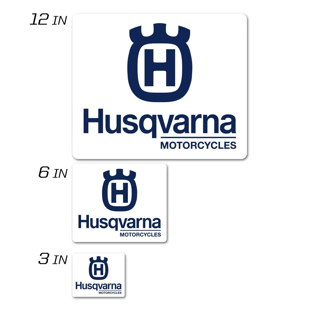 Husqvarna Icon Decal 12"Square 1