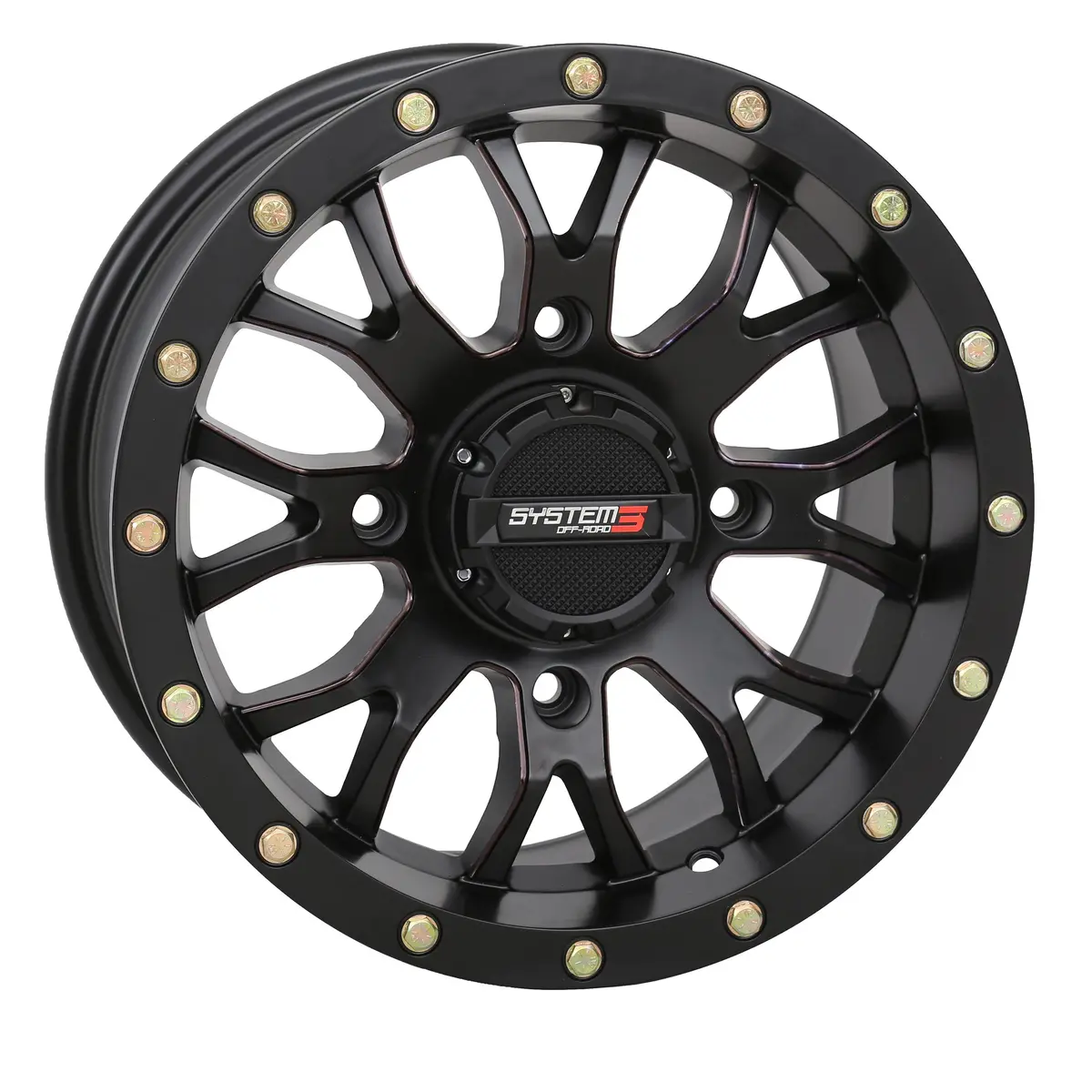 St3 Wheel 14X7 5+2 (+30Mm) 4/137 Matte Black 1