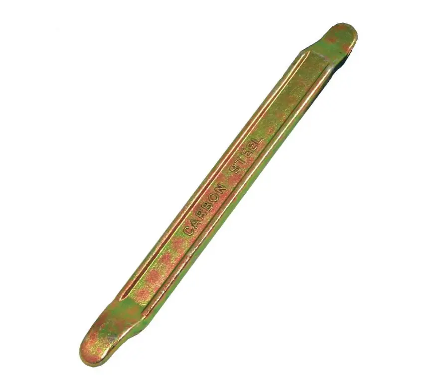 Dual Spoon Tire Lever Gold Universal 8 Inch Long 1