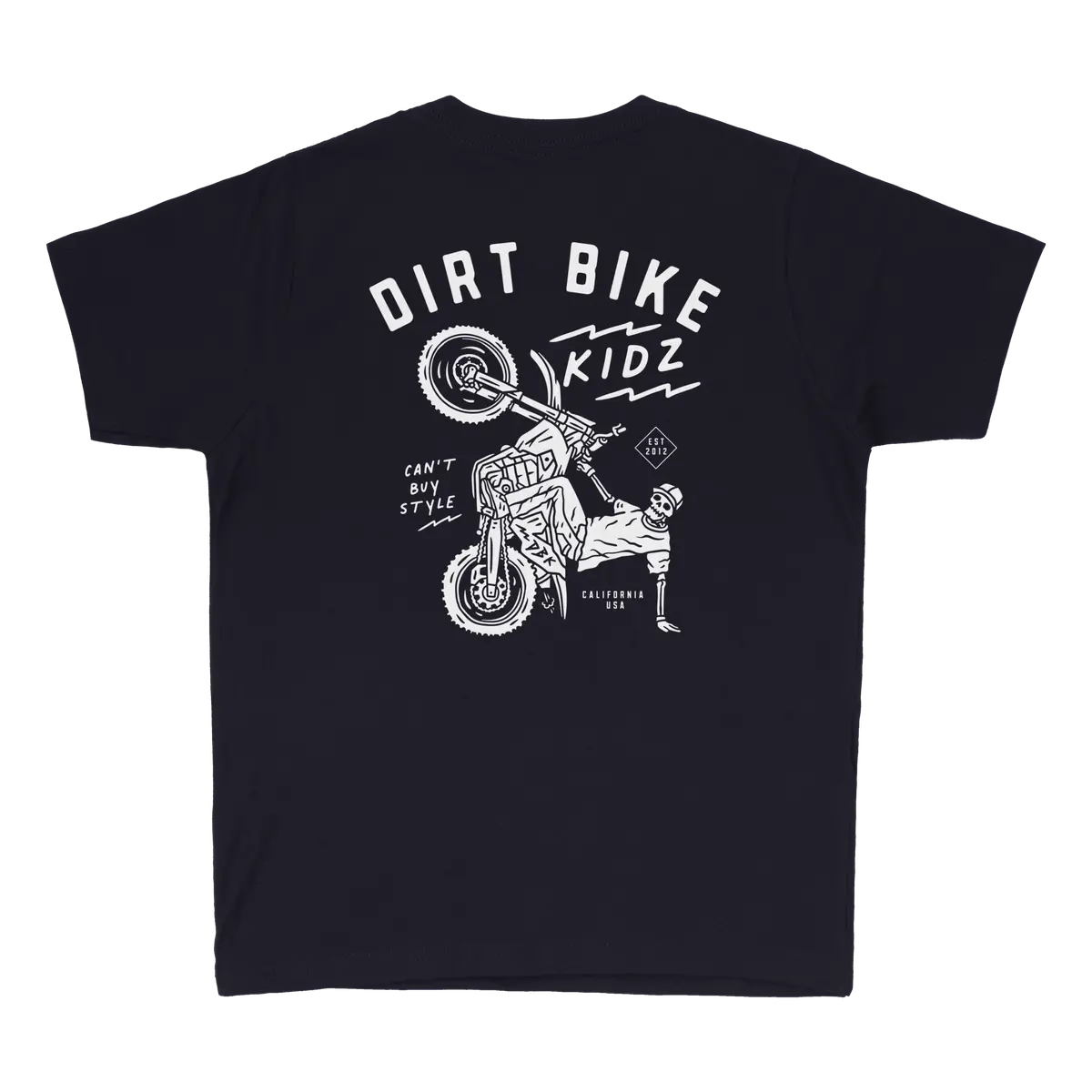 12 O'clock Youth Tee Navy Yx 1