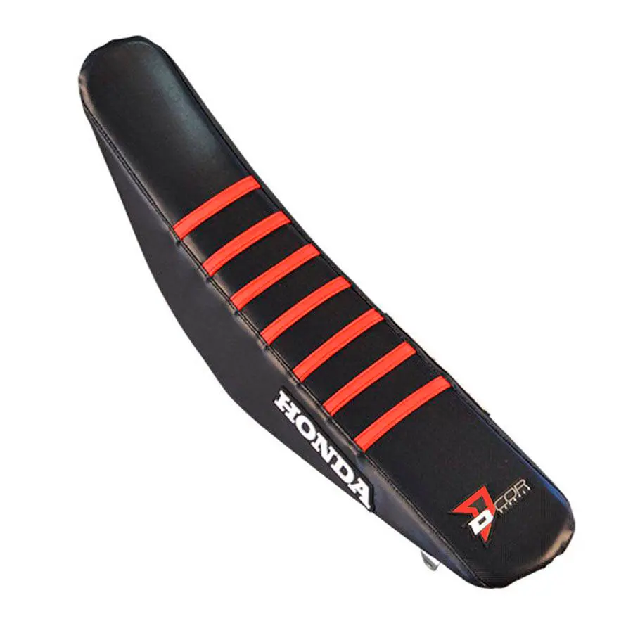Seat Cover Black W/Red Ribs Hon 1
