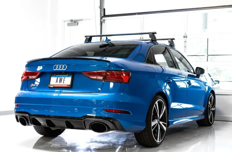 Awe Tuning 17-19 Audi Rs3 8V Switchpath Exhaust W/Diamond Black Rs-Style Tips 2