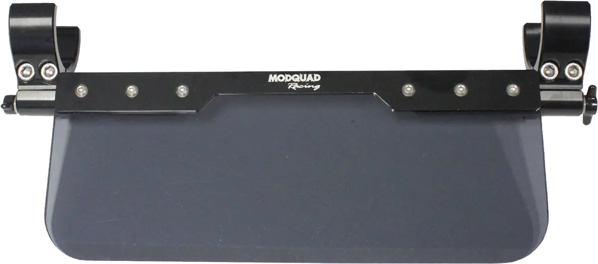 Sun Visor 10" 1.875" Bar Smoked 1