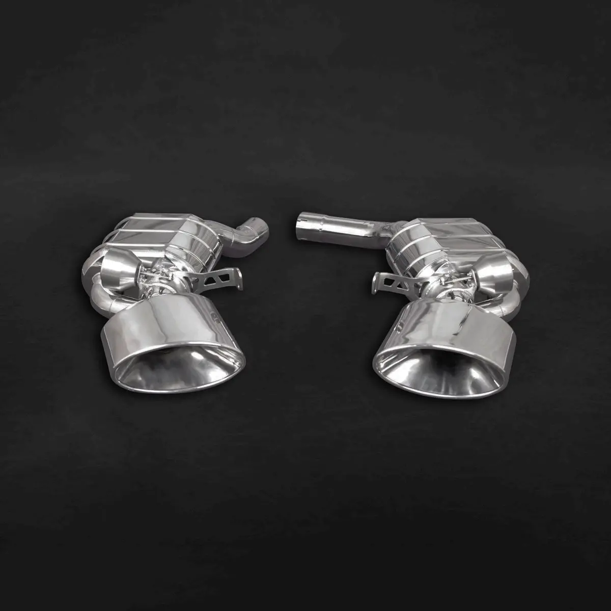 Capristo Valved Exhaust + Rs-Style Oval Tips (Oe Actuators) - Audi Rs6/7 (C8) 1
