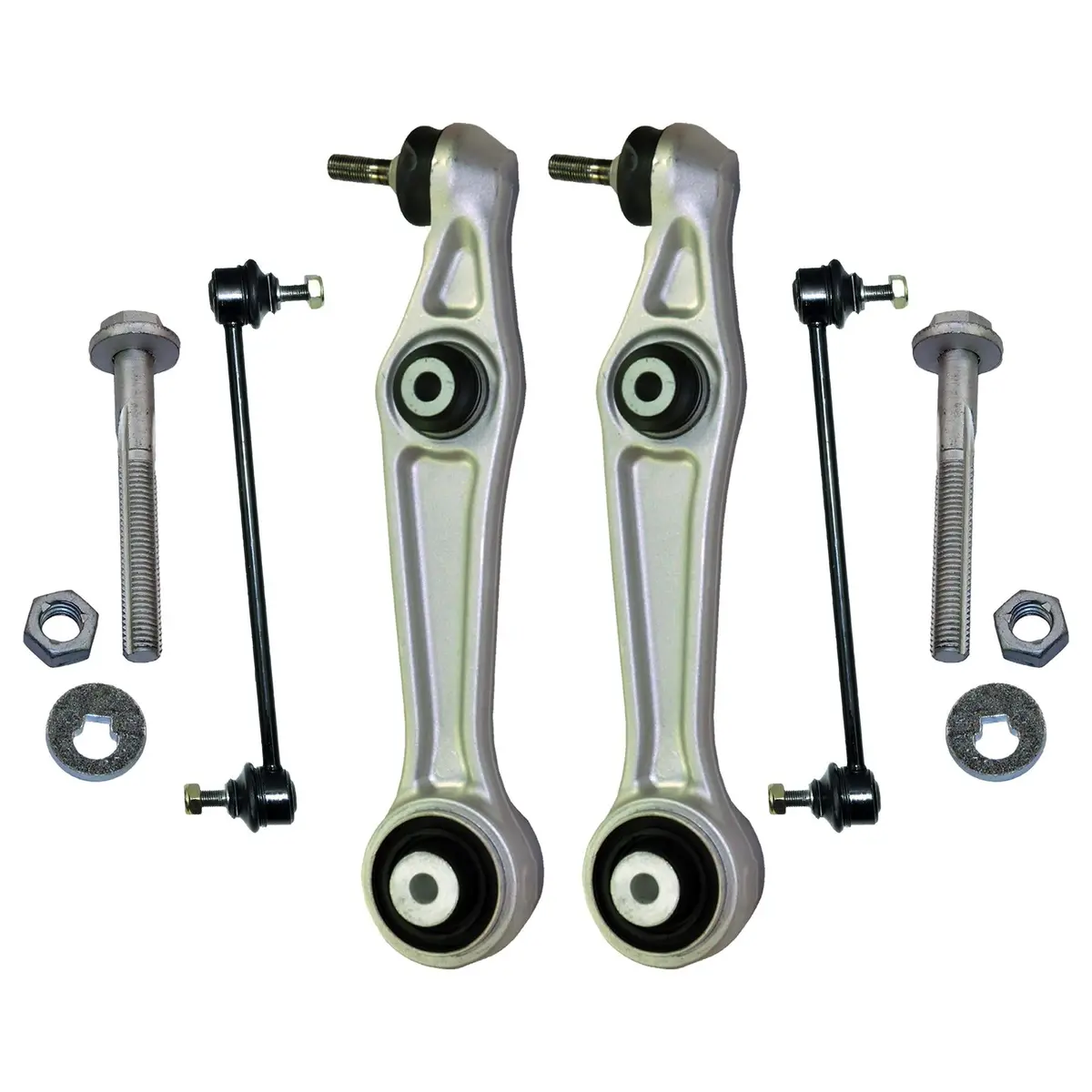 Pair Of  Front Control Arms, Drop Links Bar & Bolts Kit For Tesla: Model X,  For Tesla Model X 5Yjx 1