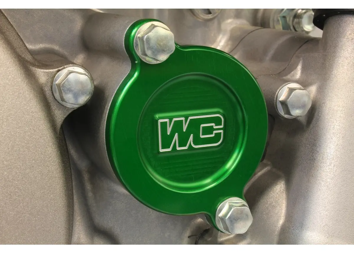 Oil Filter Cover Green Kaw 1
