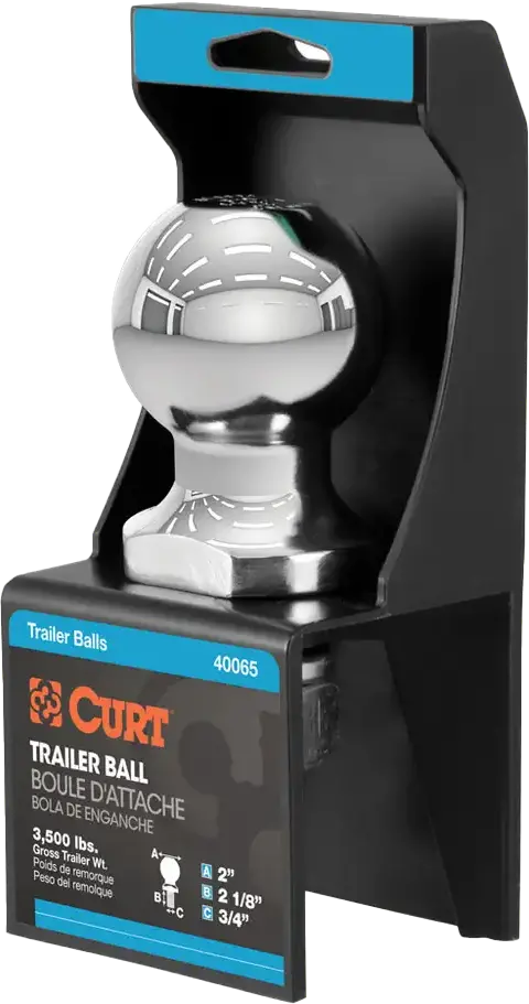 2 X 3/4 X 2 1/8 Hitch Ball 1