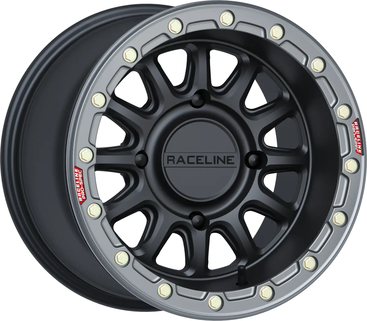 Alpha Wheel 4/156 Blk/Gunmetal 15X10 (+10Mm) 1