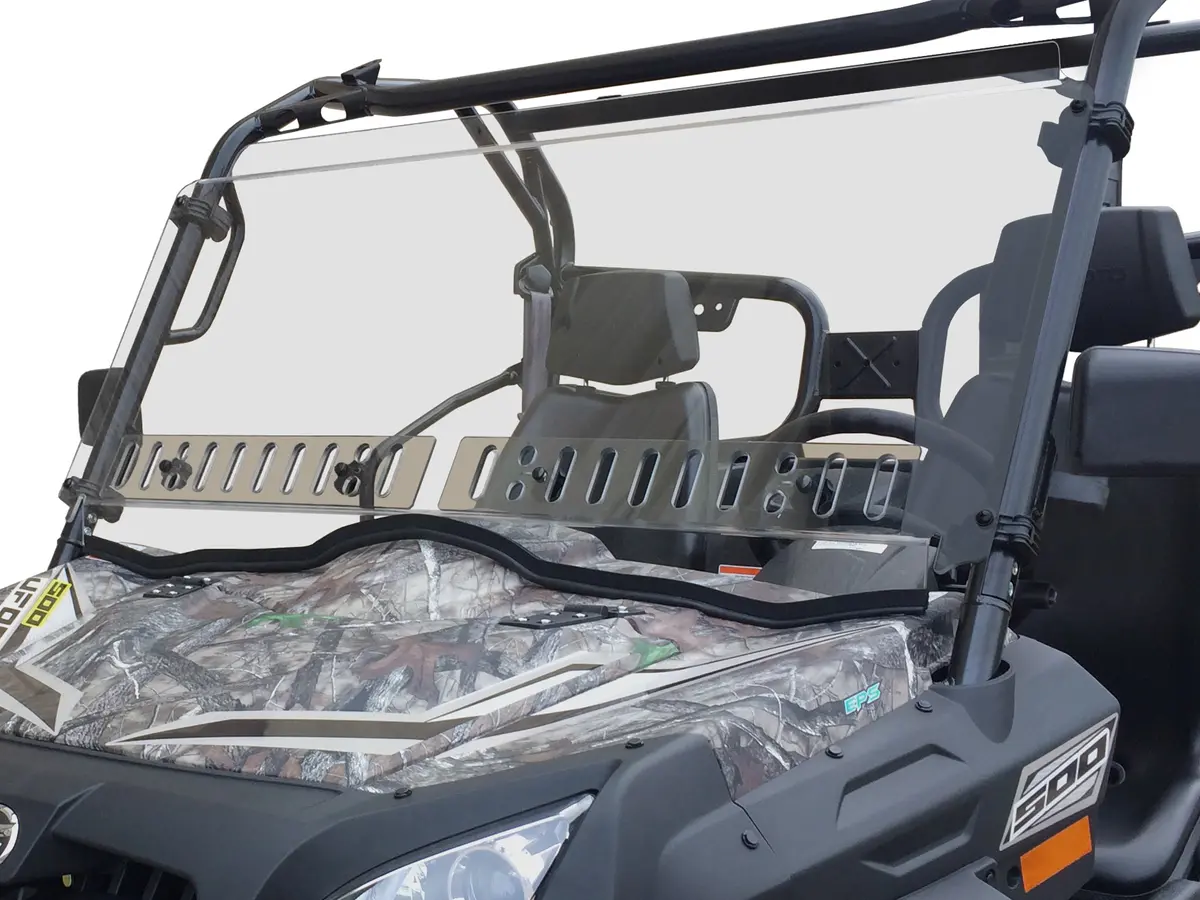 Full Wndshld Dual Vent Tinted Cf Moto U Force 1