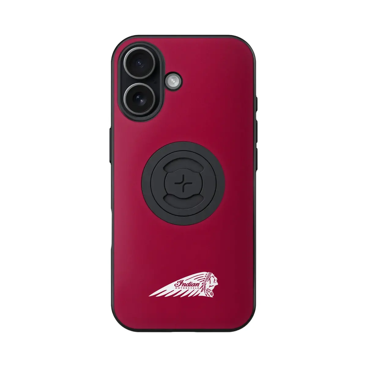 Indian Phone Case W/Headdress Iphone 17 Red W/Logo 1