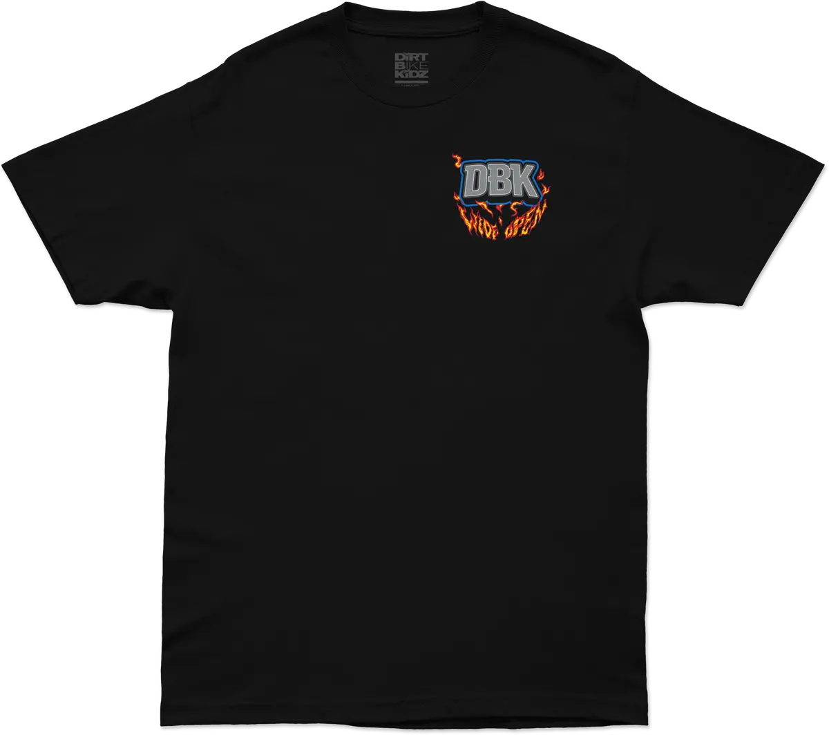 Wide Open Youth Tee Black Yl 1