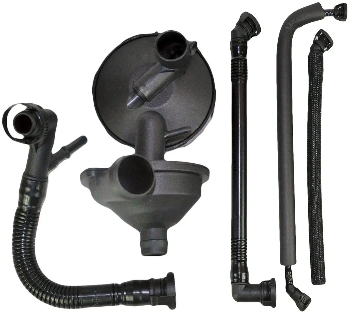 Crankcase Ccv Breather Upper Hose Kit For Bmw 1