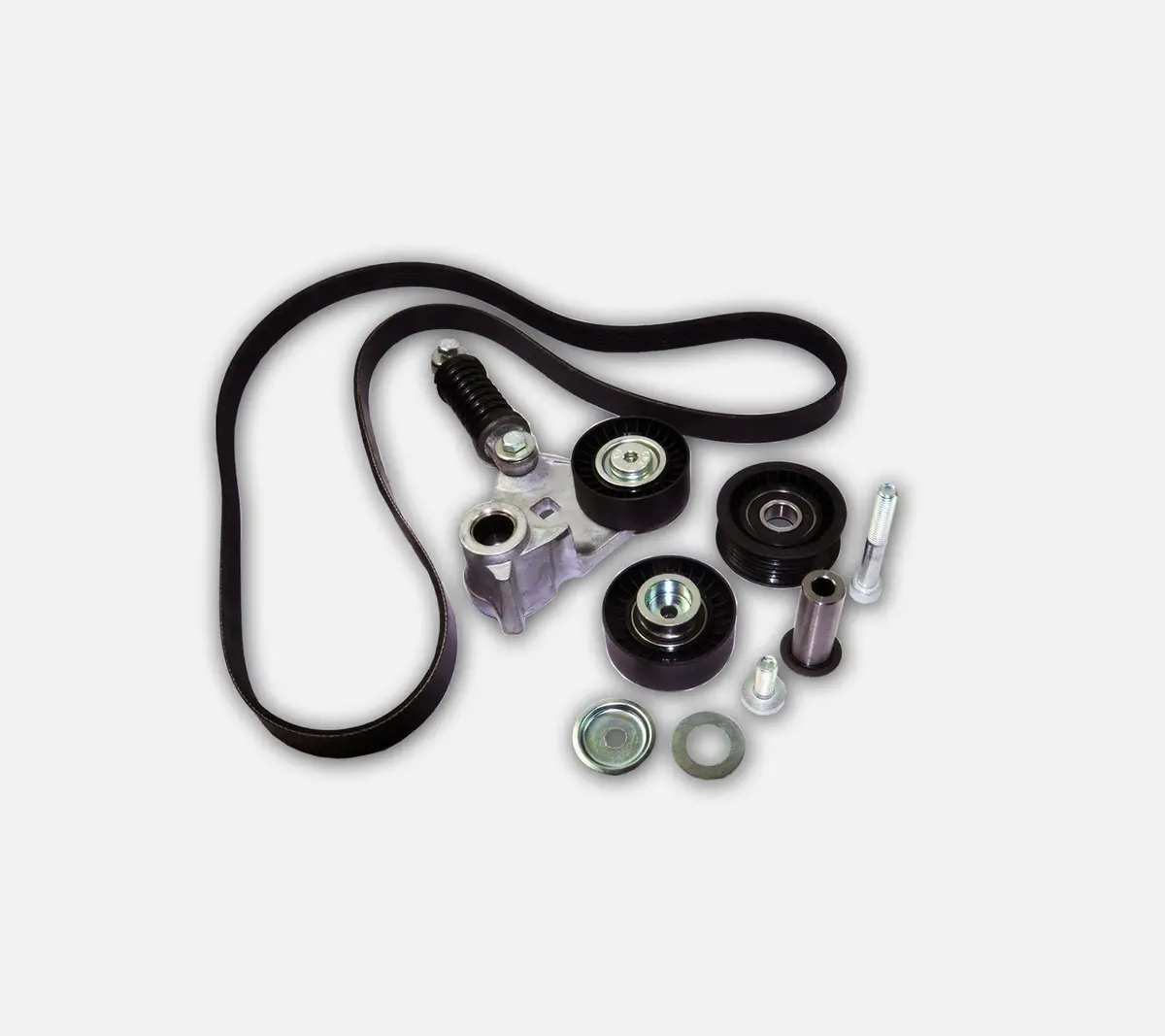 Crankshaft Pulley Fan Belt Tensioner Kit For Ford/Jaguar 1