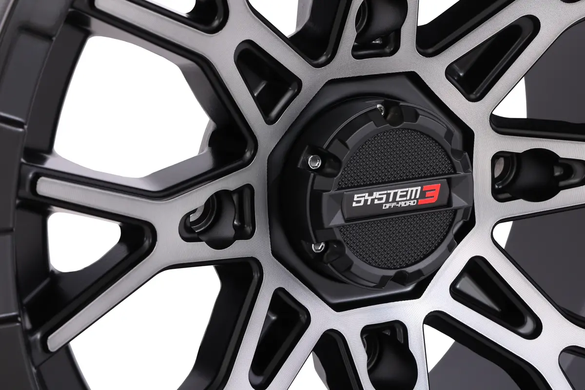 St6 Wheel 14X7 4+3 (+10Mm) 4/137 Matte Dark Tint 1