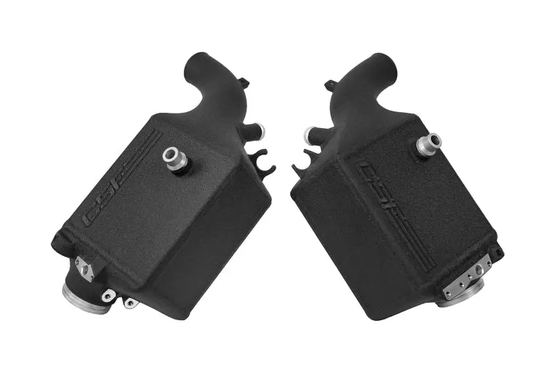 Csf 16-21 Bmw M5 (F90) / 17-21 Bmw M8 (F91/F92/F93) Twin Charge-Air-Cooler Set - Crinkle Black 1