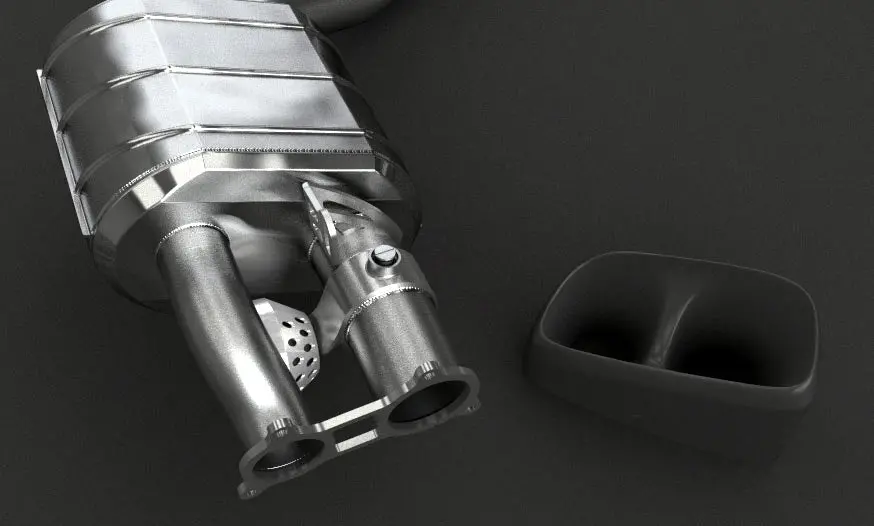 Capristo Valved Exhaust + Mid-Pipes - Porsche 970 Panamera Executive (Extended) Turbo/ S 1