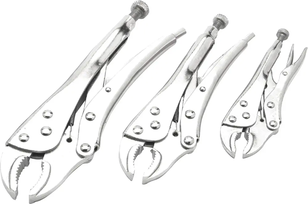 3 Pc Locking Plier Set 1