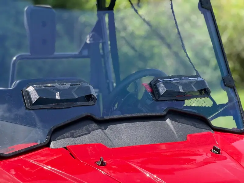 Seizmik 14-25 Honda Pioneer 700 Vented Tool-Less Windshield Uv 1